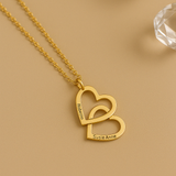 Collar corazón personalizado